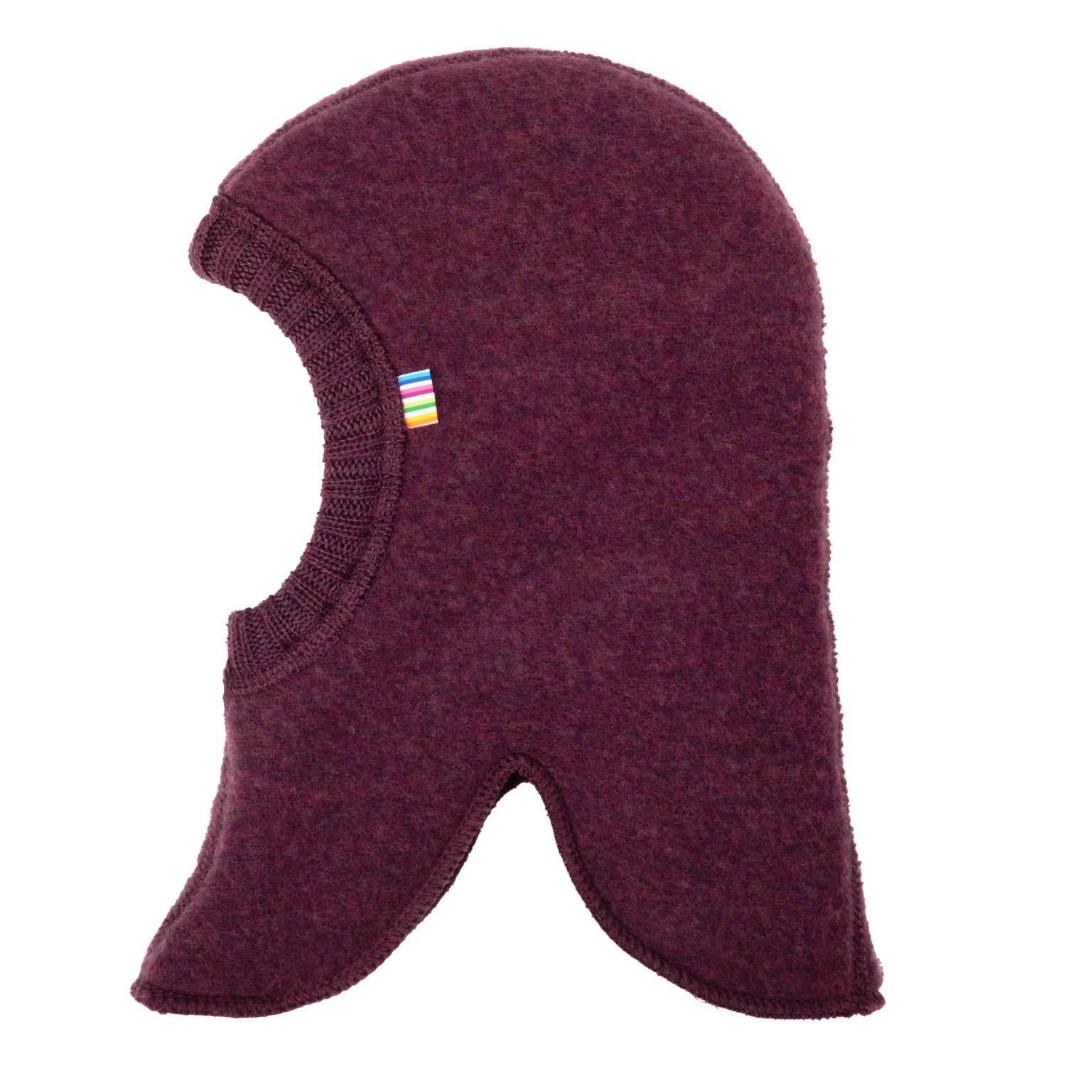 Soft Wool Balaclava Plum 
