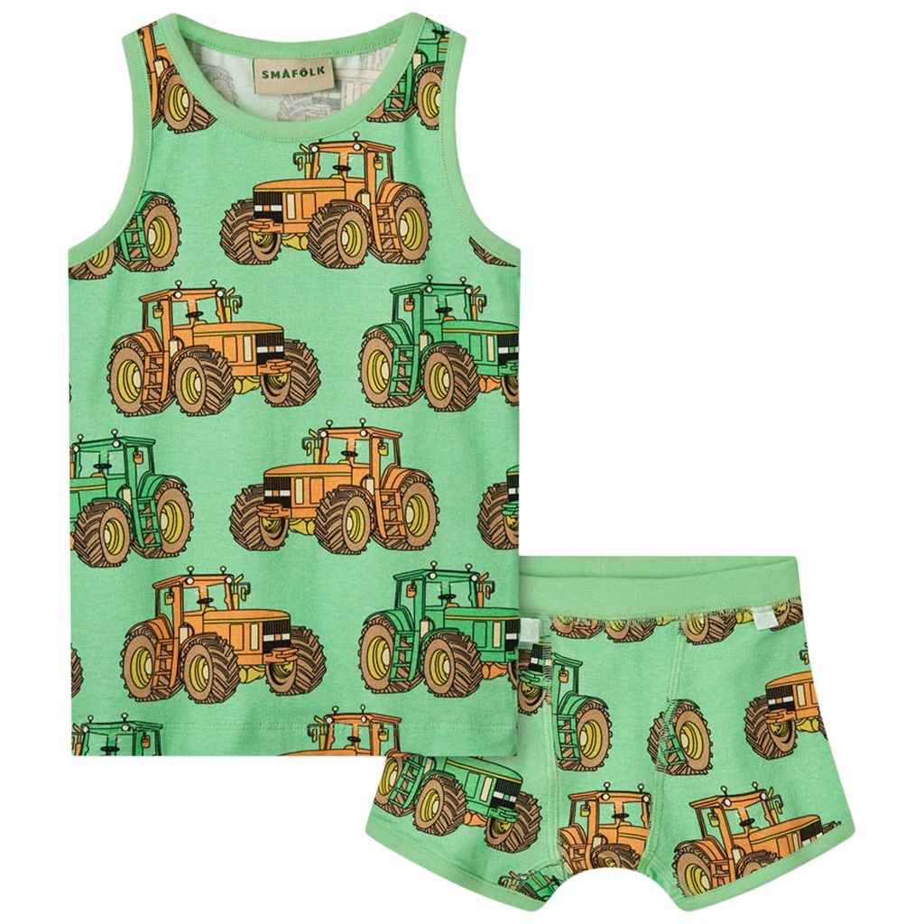 Tractors Alusvaatesetti Minty Green Tea