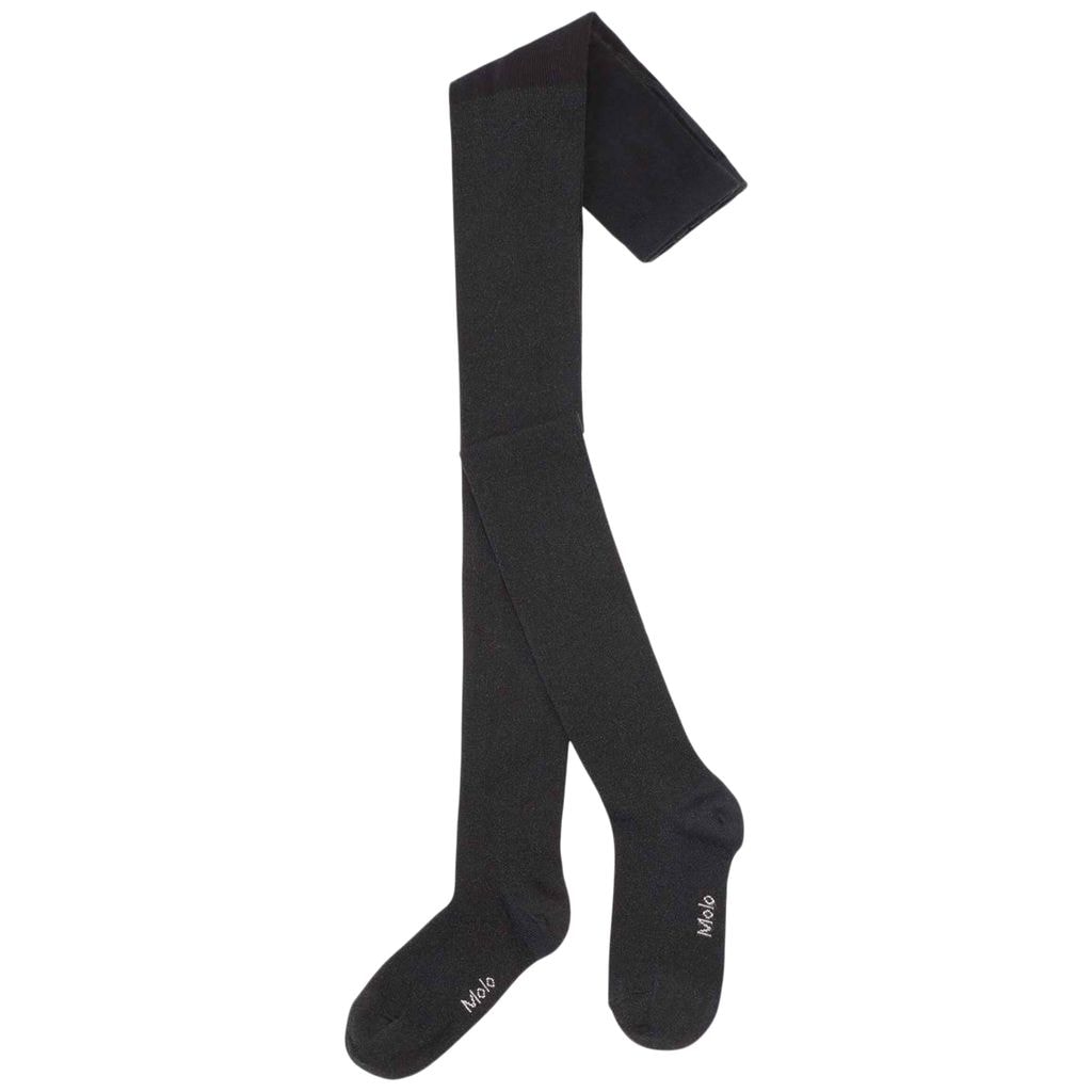 Tights With Glitter Black
