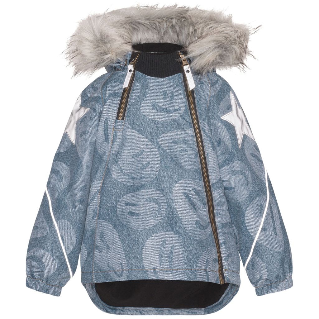 Hopla Takki Denim Swirley