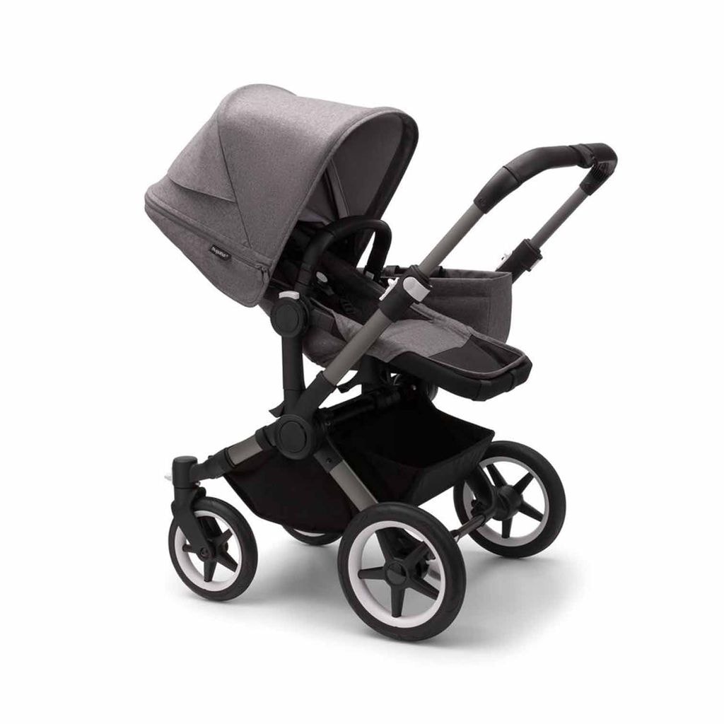 Donkey 5 Mono Complete Stroller Graphite/Grey Melange