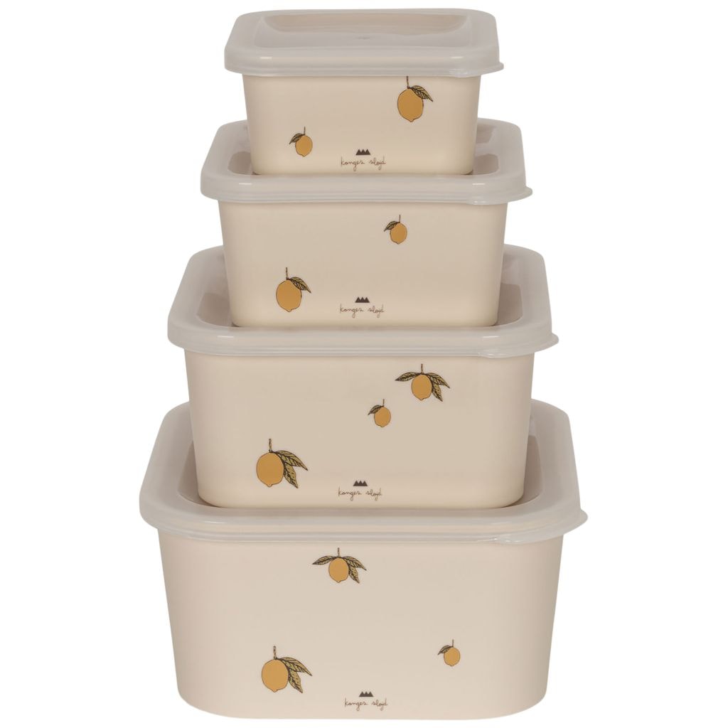 Food Container Set Lemon