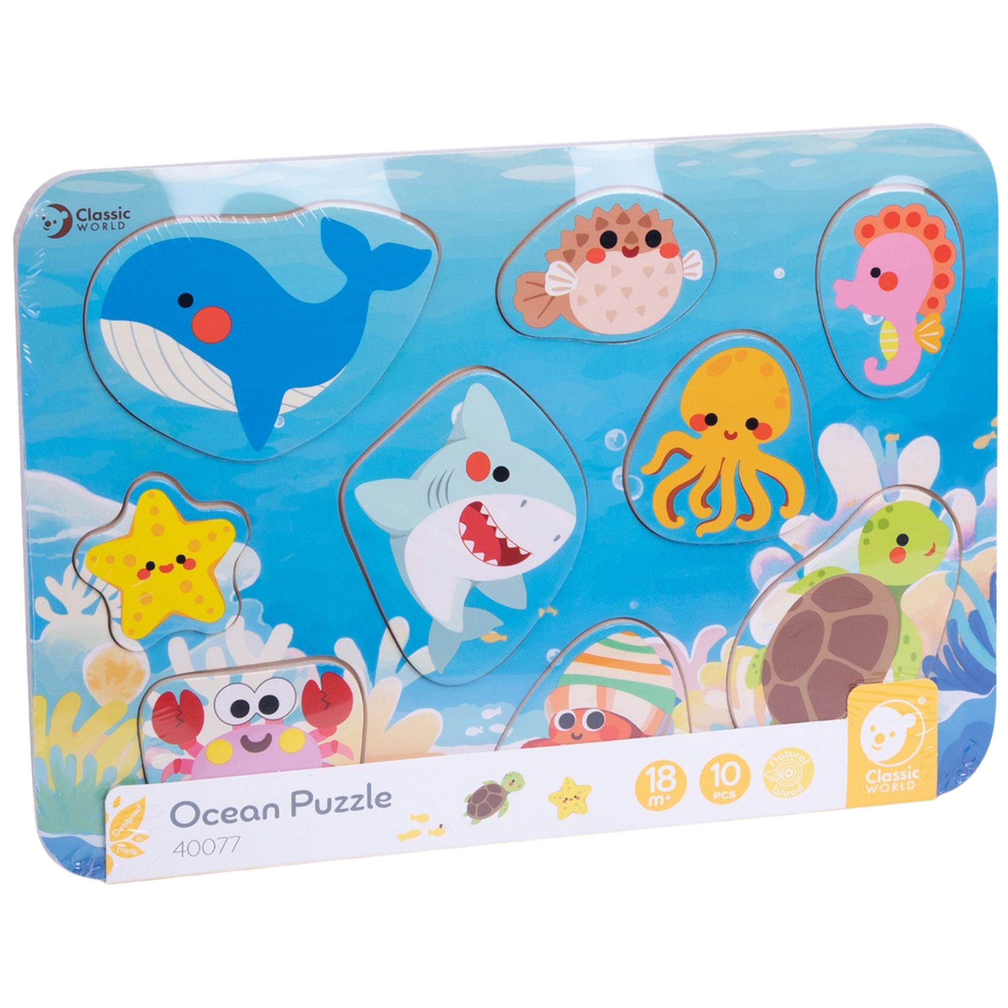 Ocean Puzzle Blue