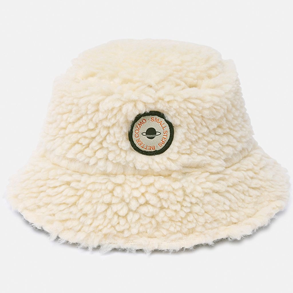Faux Shearling Bucket Sun hat Unique