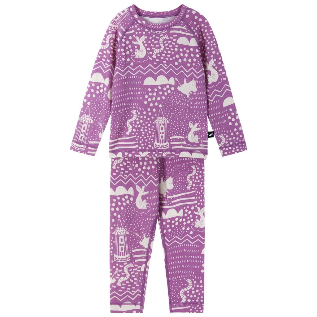 Moomin Trivsam Baselayer set Pink