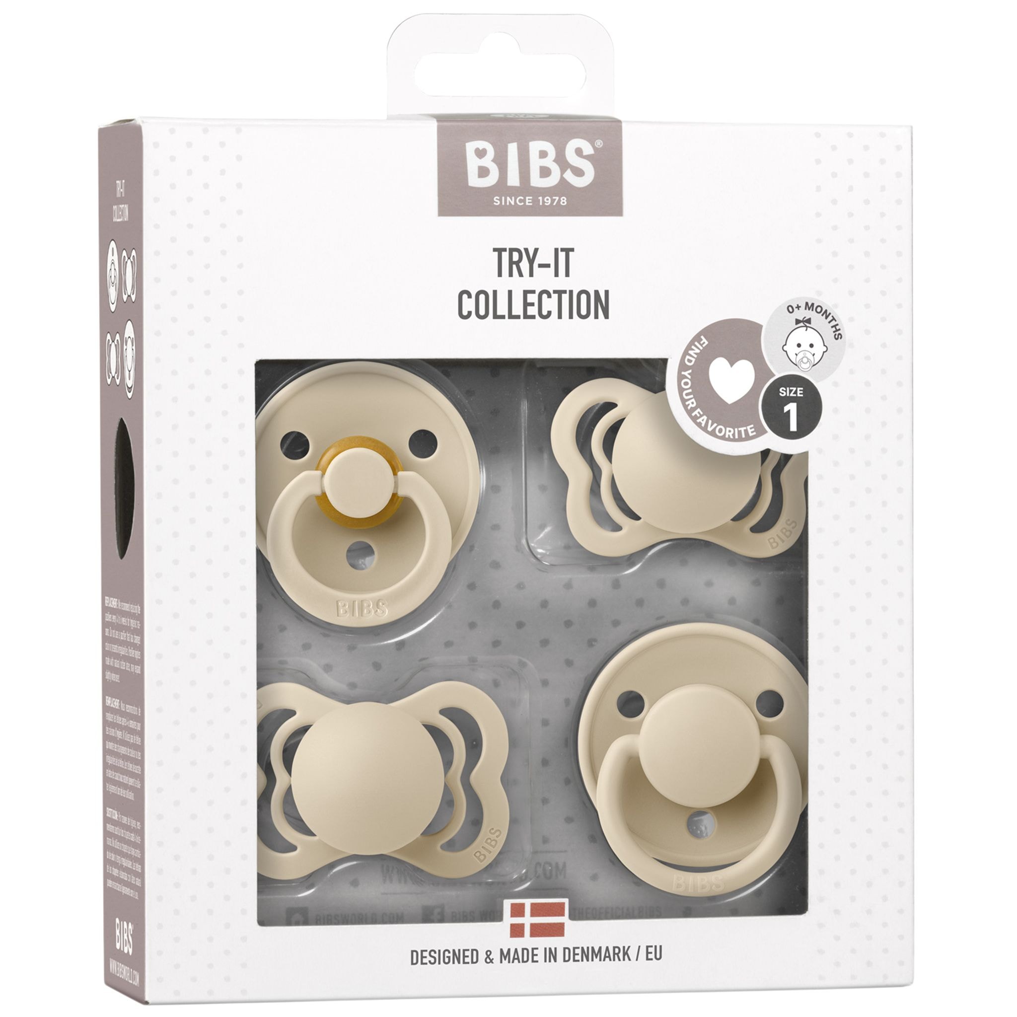 Try-It S1 Pacifiers Vanilla