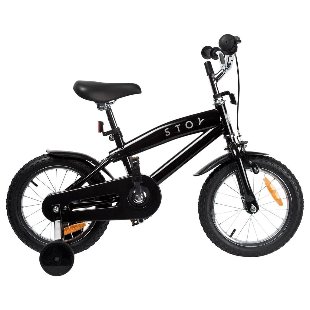 14" Cruiser Cykel Sort