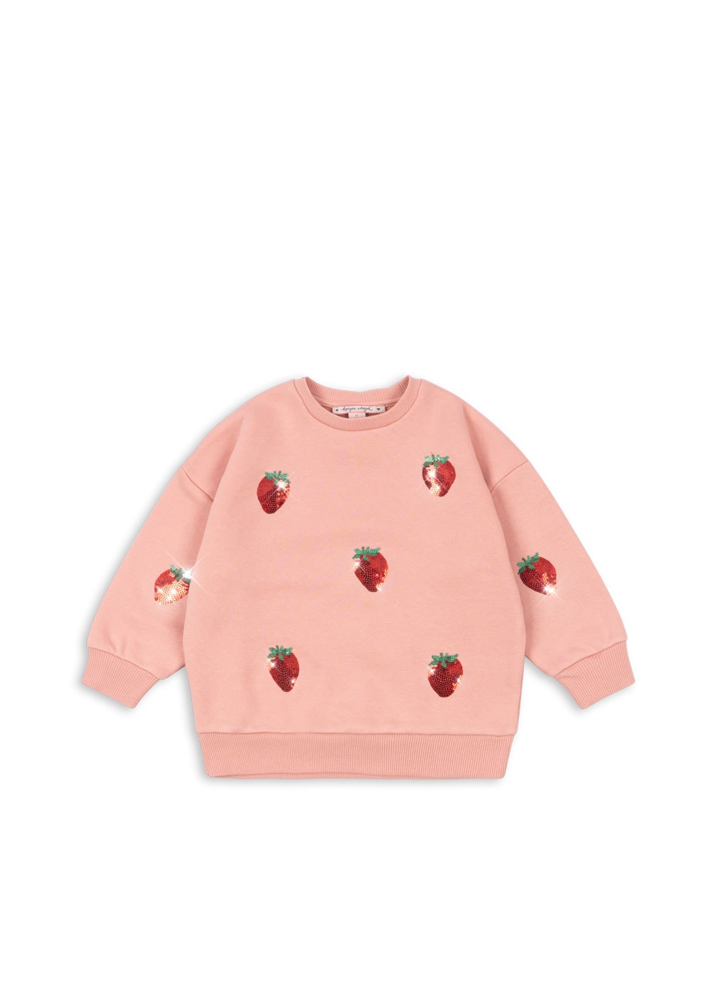 Lou Sequin Sweatshirt Mellow Rose