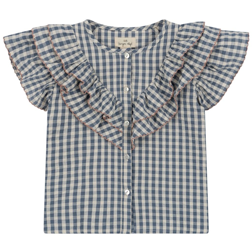 Kim Checked Shirt Blue