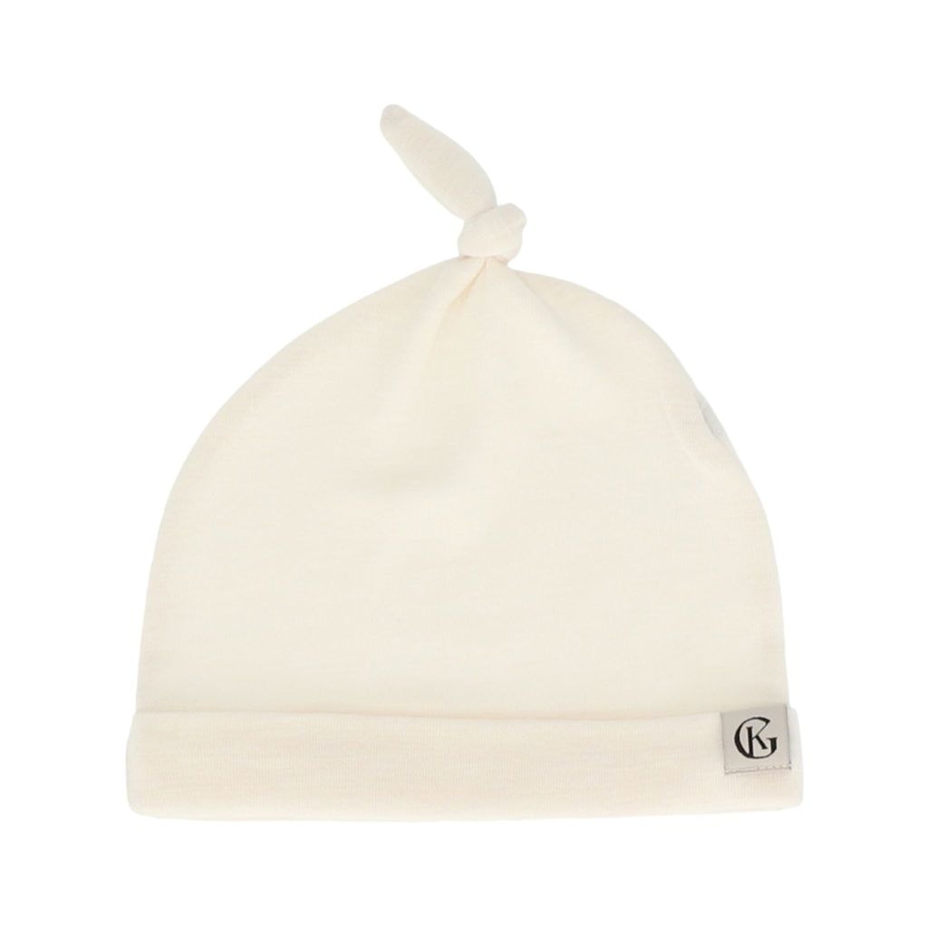 Vakke Wool Baby Beanie Warm White