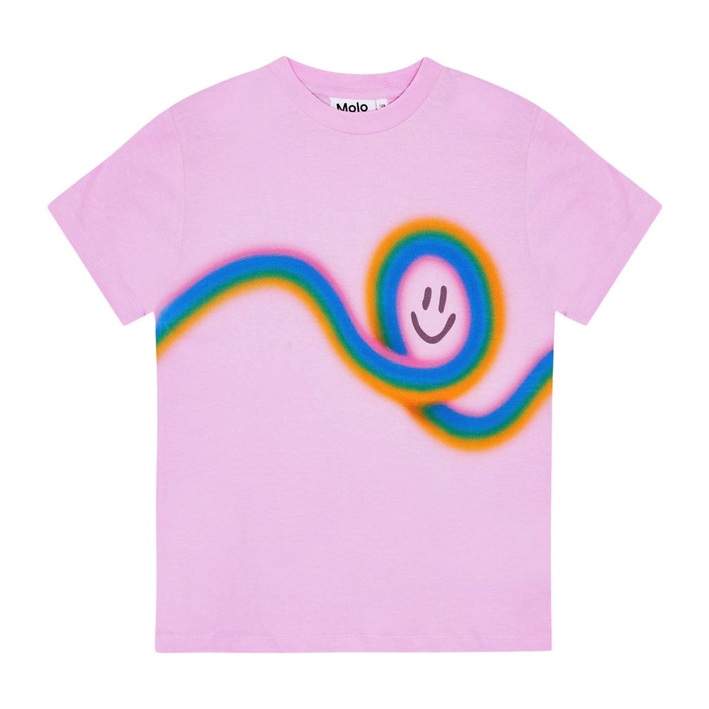GOTS Roxo T-paita Wild Smile