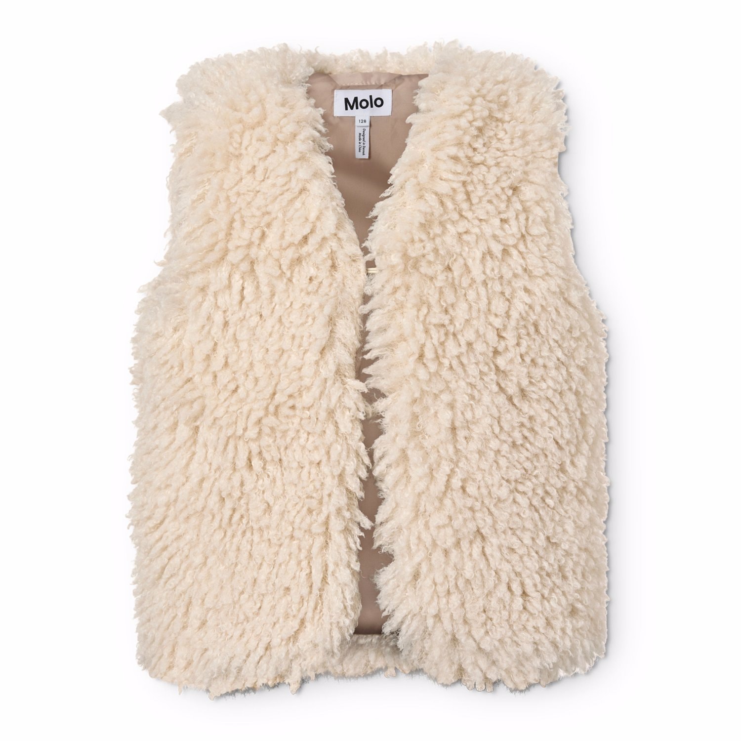 Hatcha Teddy Vest Vanilla