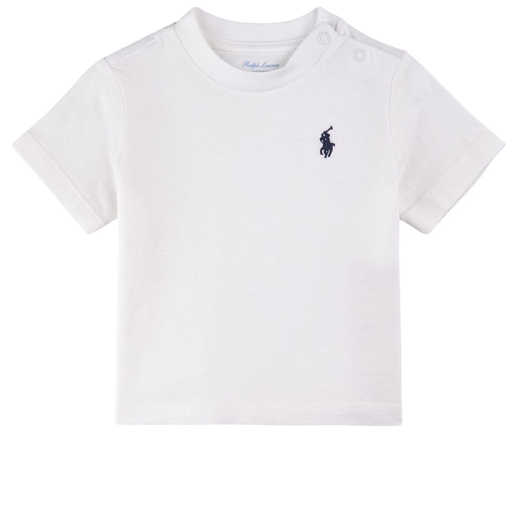 ホワイト Tシャツ baby Baby T-Shirt White | ベビーショップ - プレミアムな子供服やベビー