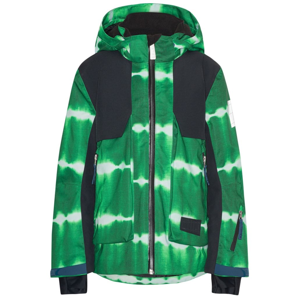 Alpine Hiihtotakki Tie Dye Green