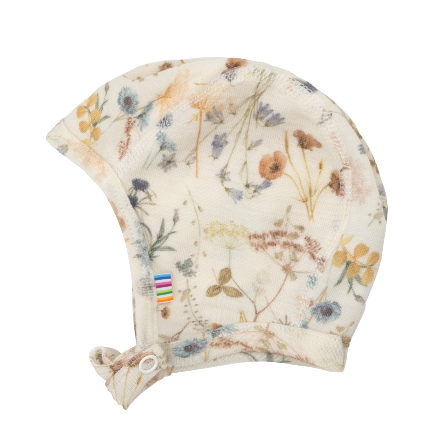 Single Layer Wool Baby Hat Off White