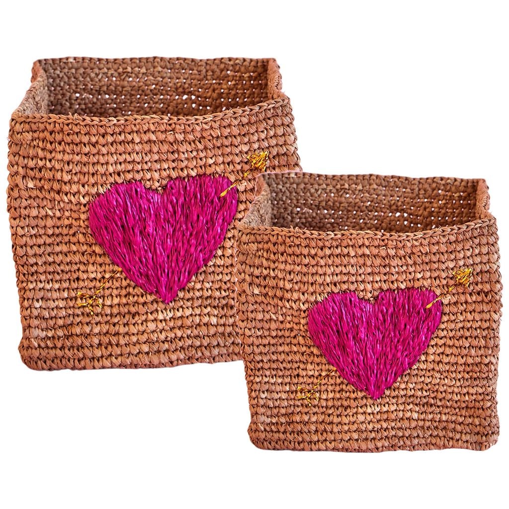 Broderte Kurver I 2-pakning Natur