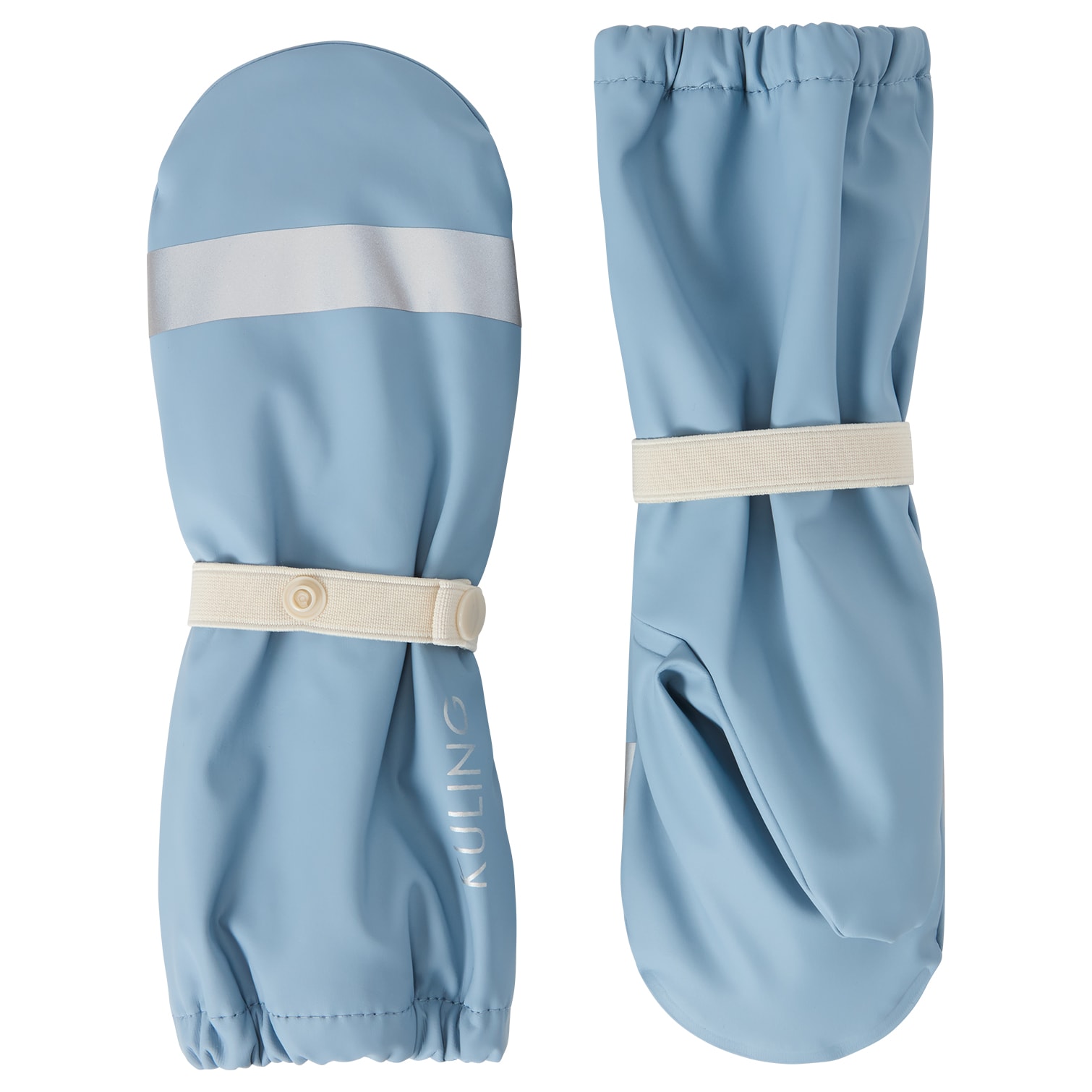 Vilnius Lined Rain Mittens Dove Blue 