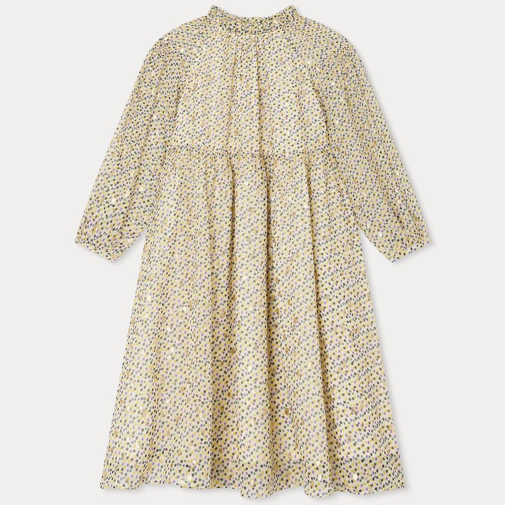 Bluebell Dotted Dress Cream