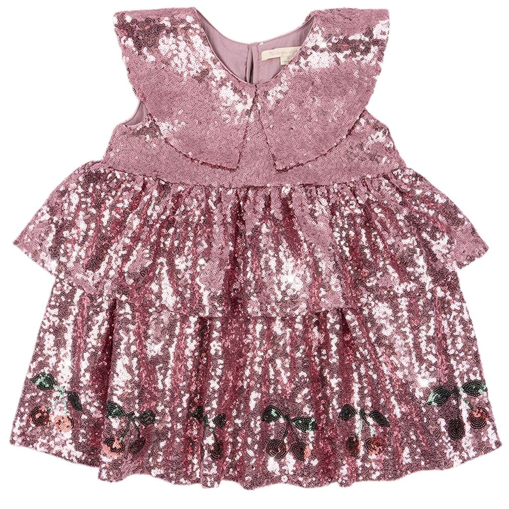 Starla Sequin Dress Blush