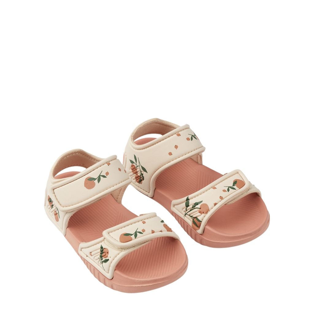 Blumer Sandaler Peach Seashell
