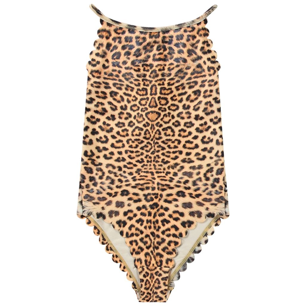 Leopard Print Noelle Badeanzug