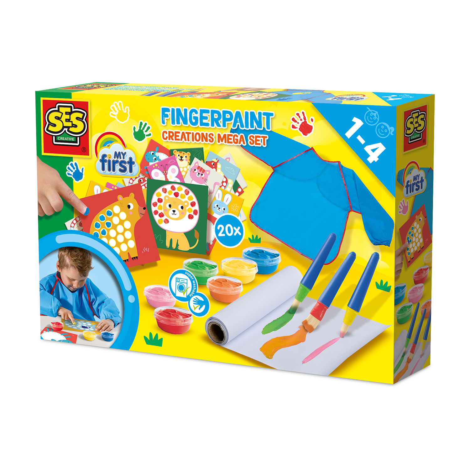 My First Fingermålning Mega Set