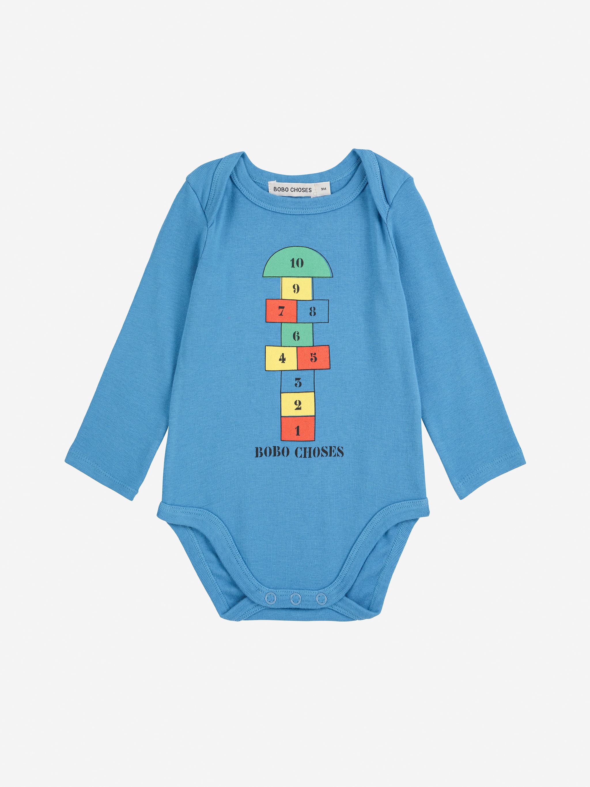 Hopscotch Long Sleeved Body Blue