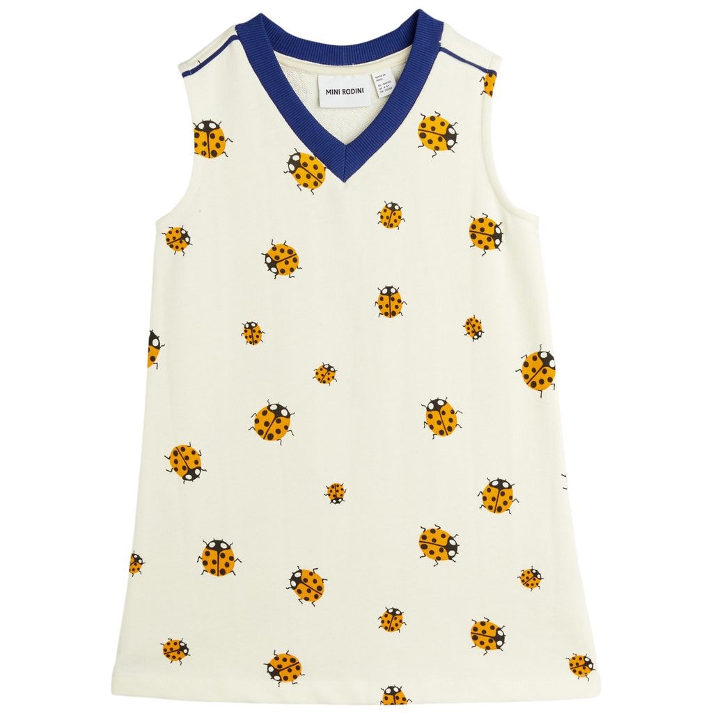 Ladybugs Dress Offwhite
