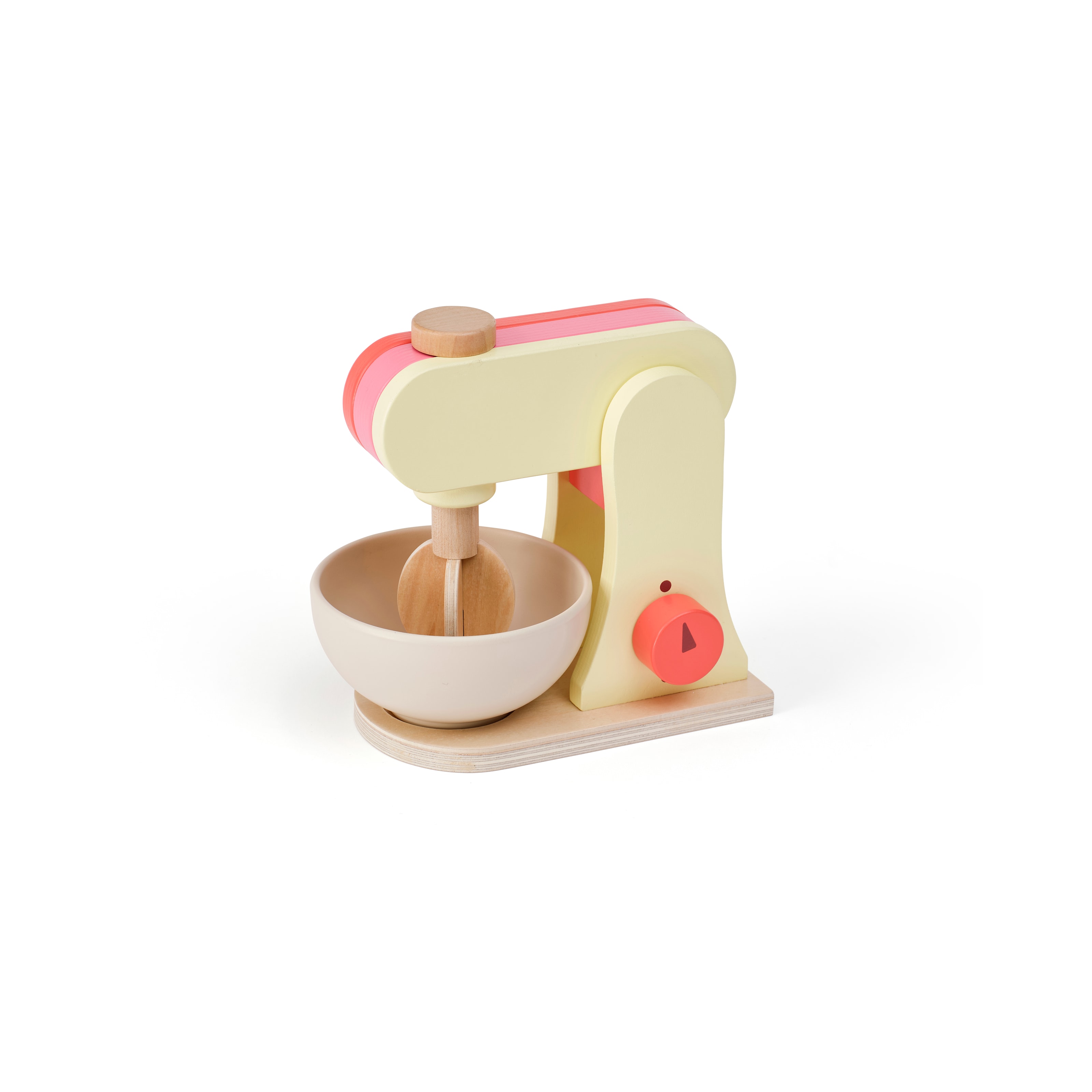 Stavmixer I Trä Yellow 