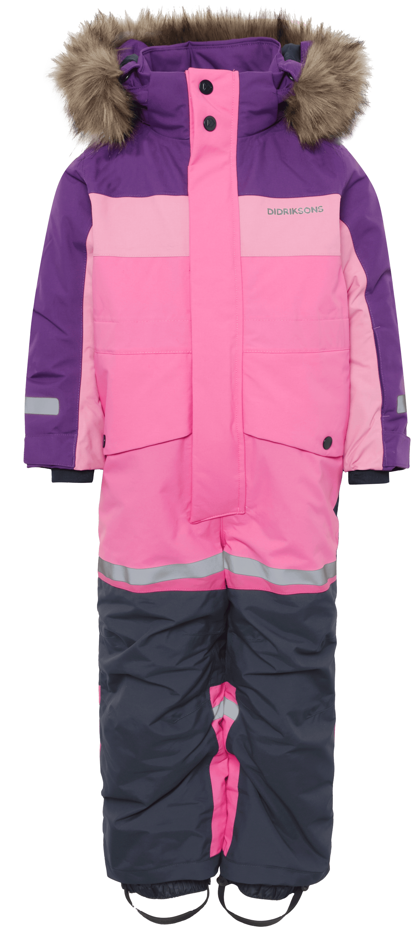Bjärven Kids 4 Winter Overall Sweet Pink
