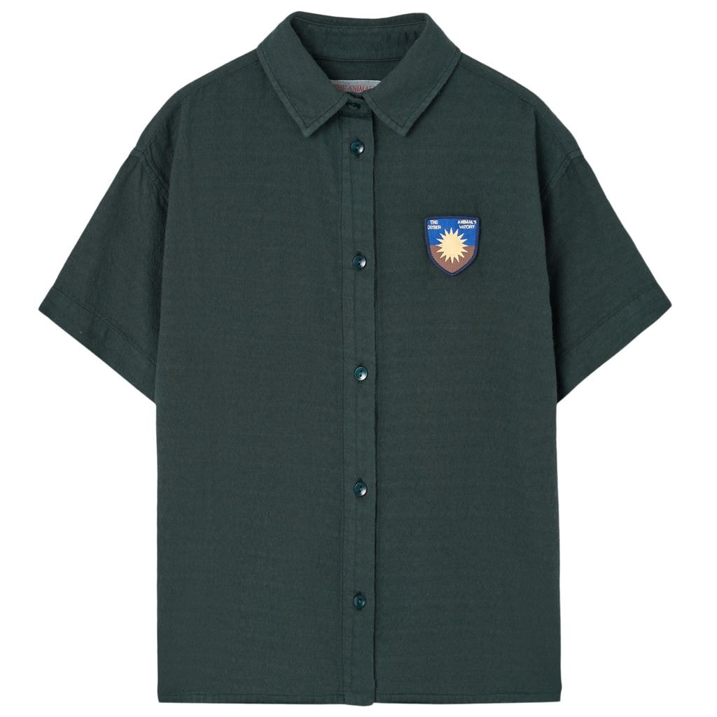 Kangaroo Kid Shirt Deep Green