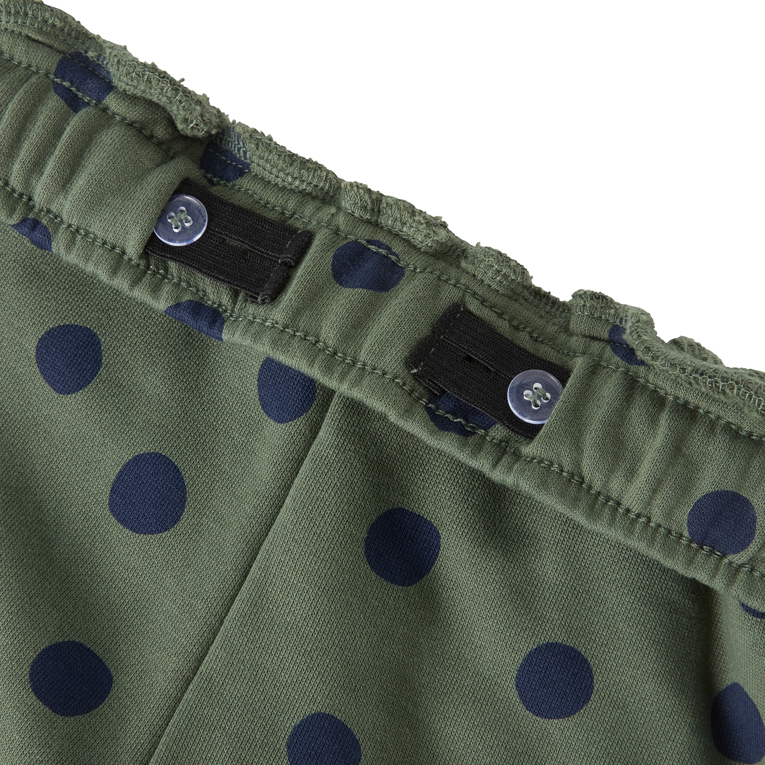 Valencia Sweatpants Forest Green Dots