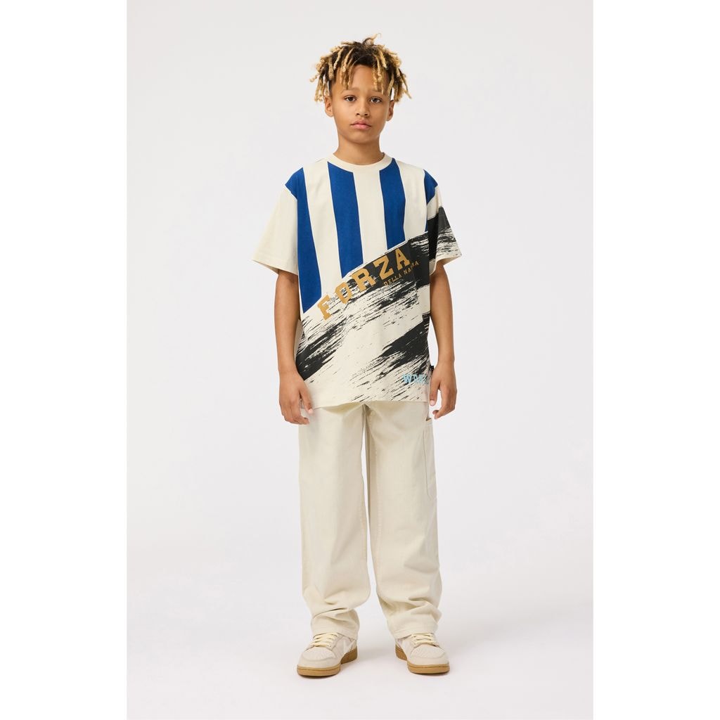 Rodney Short Sleeve T-Shirt Mash Up Neutral