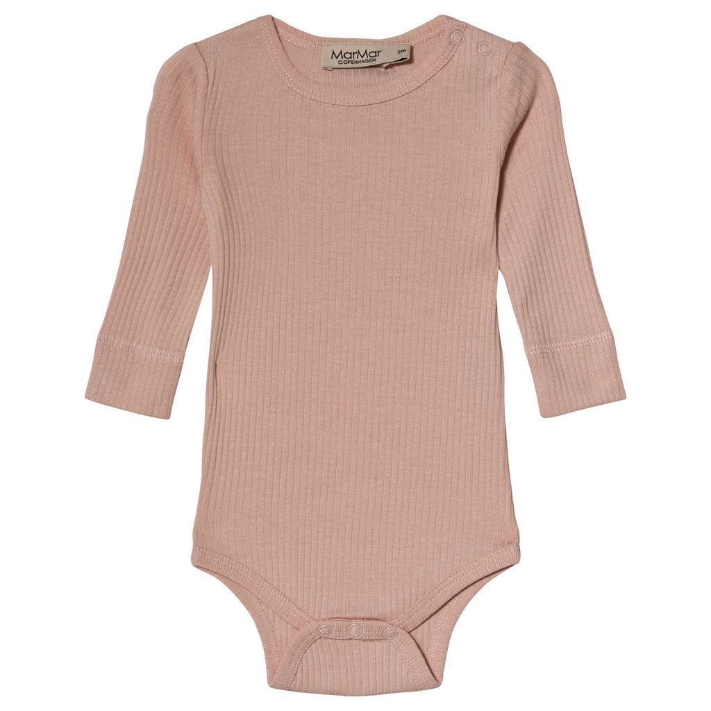 Rib Baby Body Pink