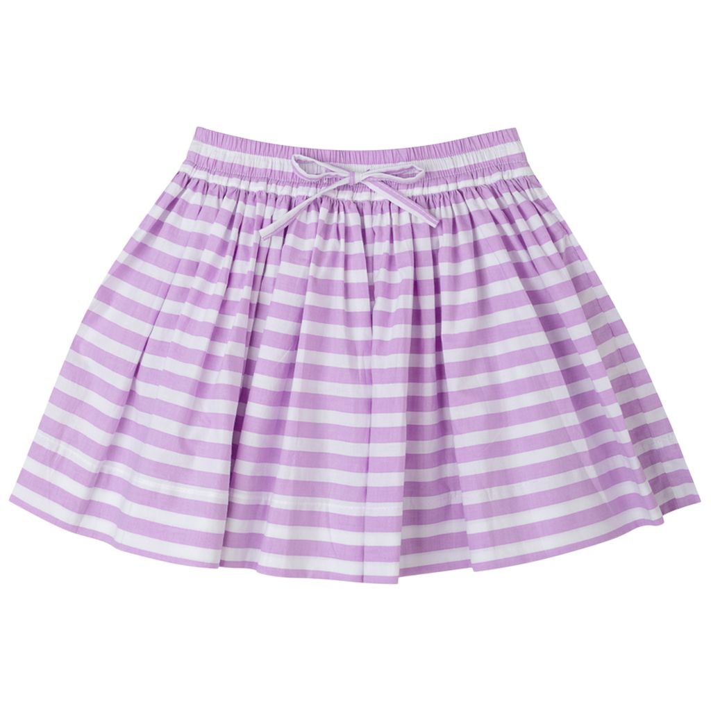 Lilo Striped Skirt Lilac