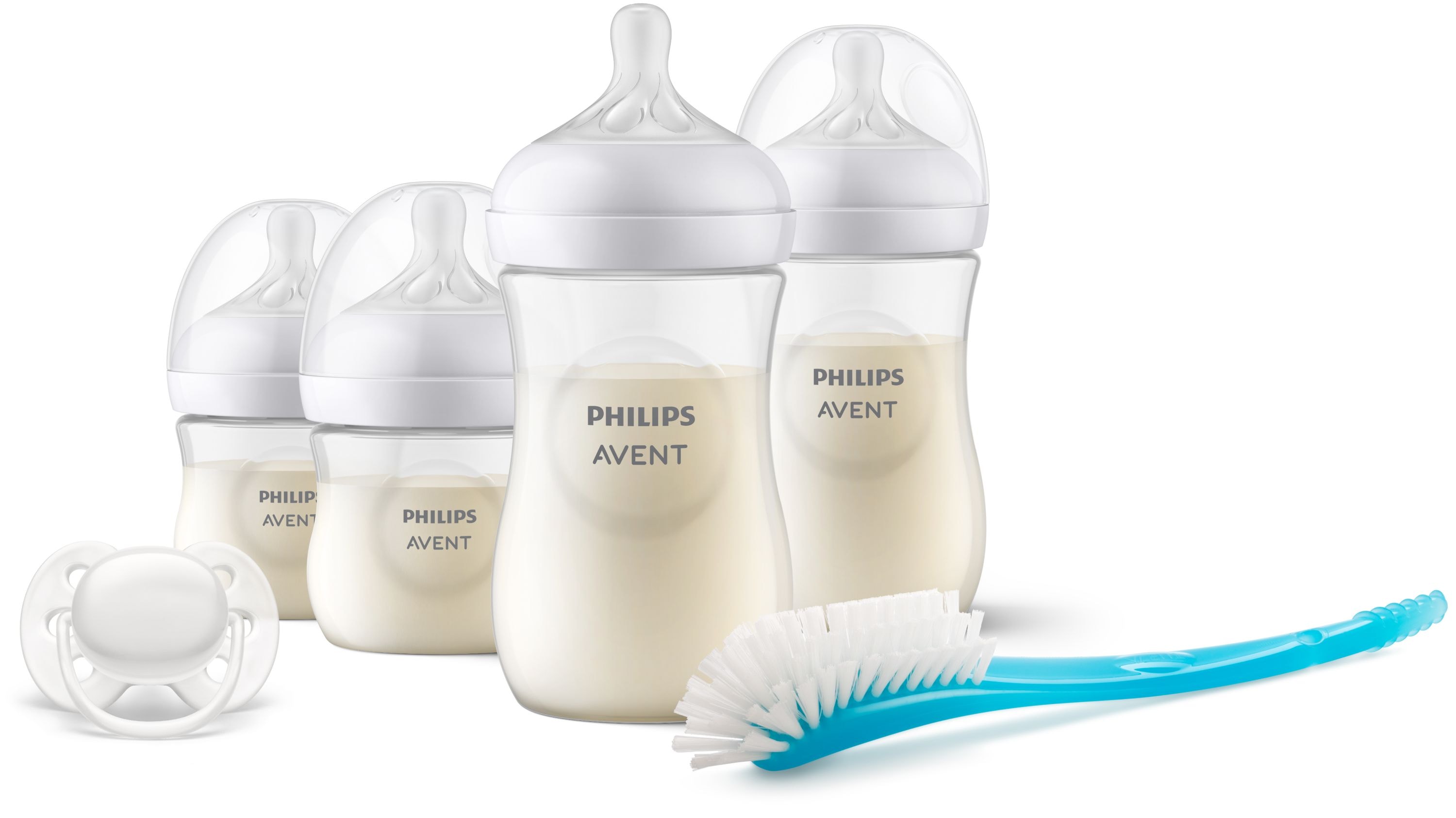 Natural Response エアフリーベント付き哺乳瓶 260ml White | ベビー 