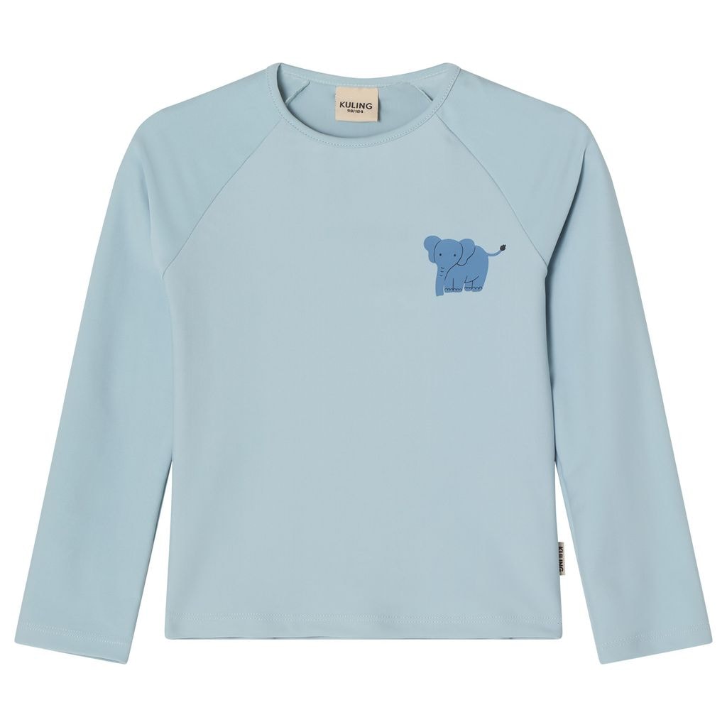 Kap Verde UV Rashvest Sky Blue Elephant