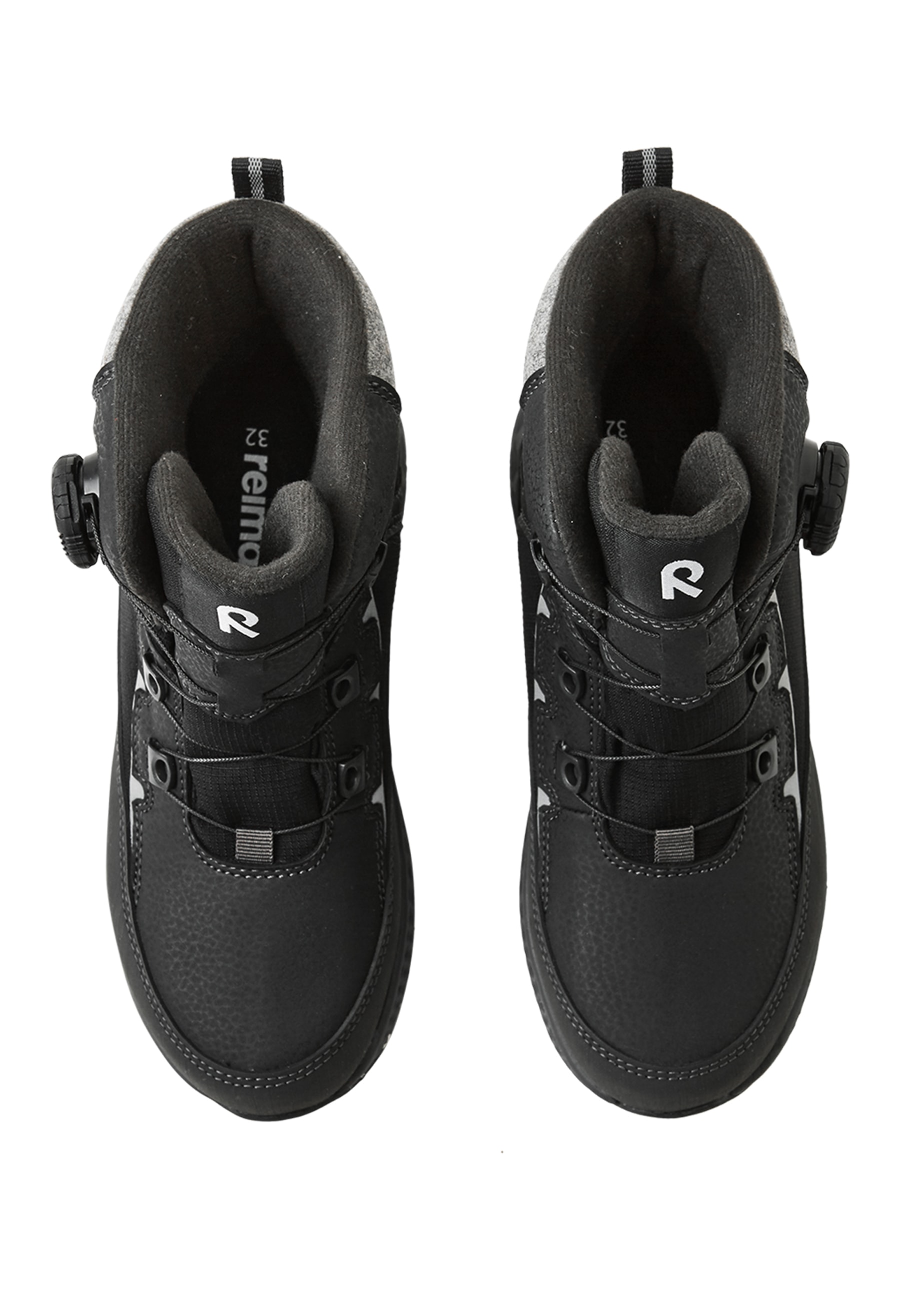 Hallava Quicklock ReimaTec Vedenpitävät Kengät Black