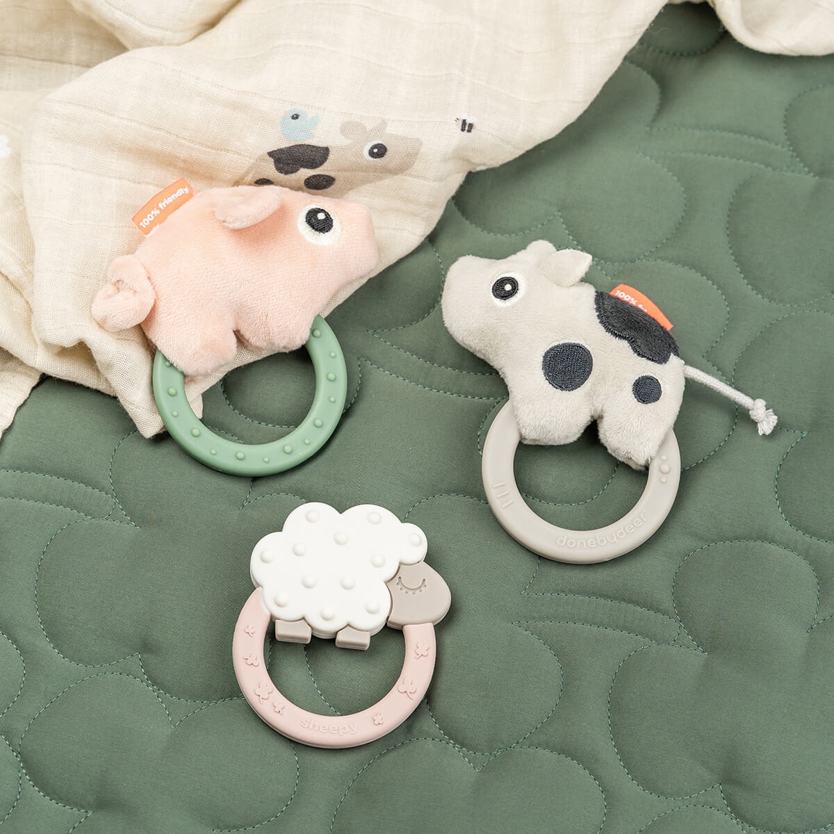 Pigee Sensorisk Rangle Colour Mix