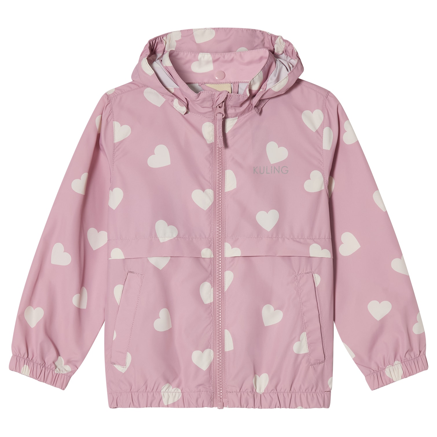 Simrishamn Windbreaker Pink Hearts