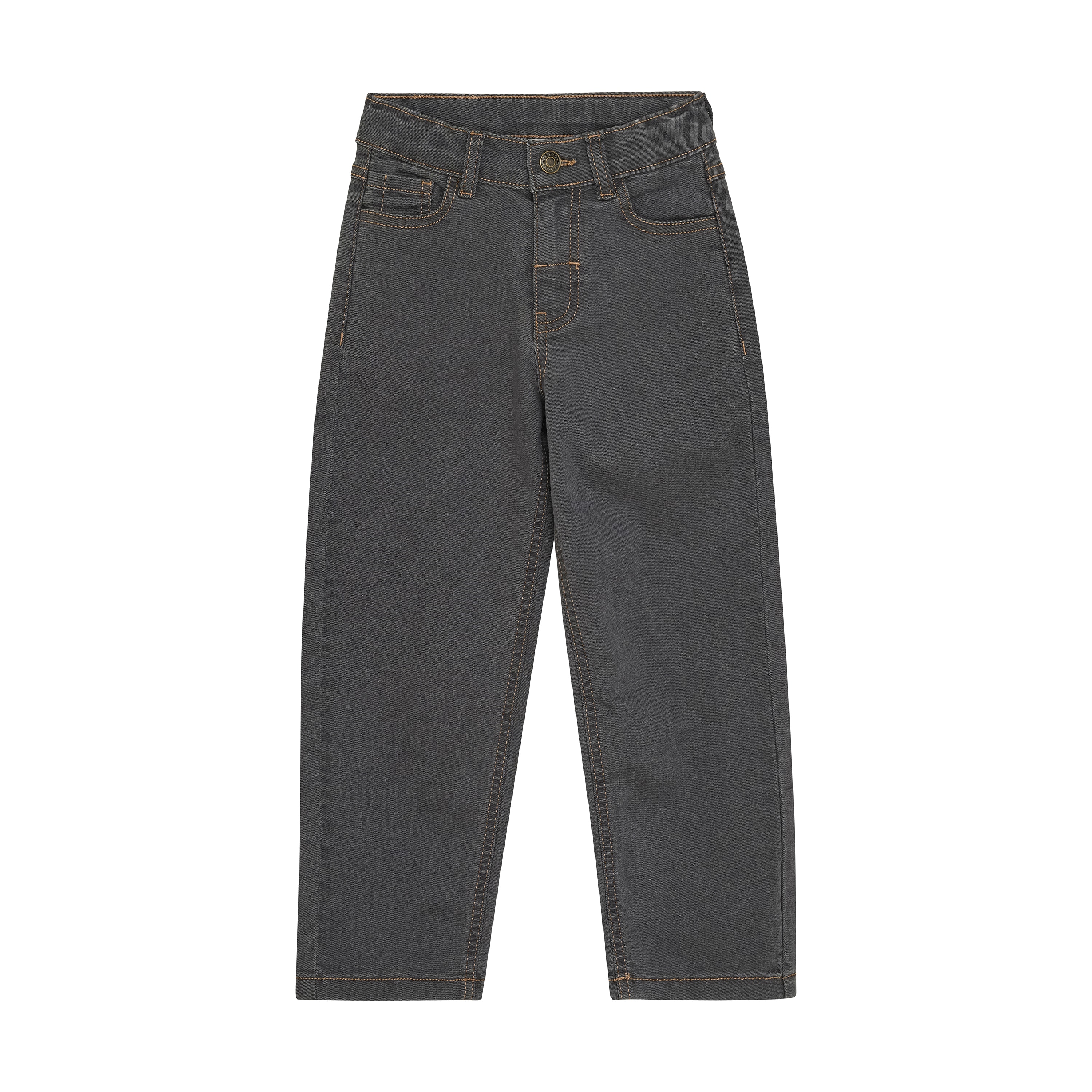 Jeans Med Almindelig Pasform Grey Black