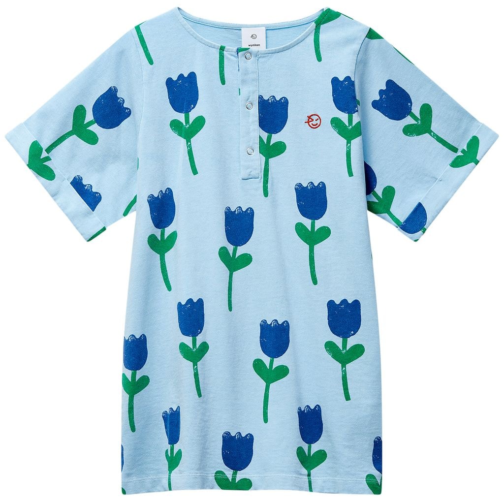 Onda Klänning Bird Blue