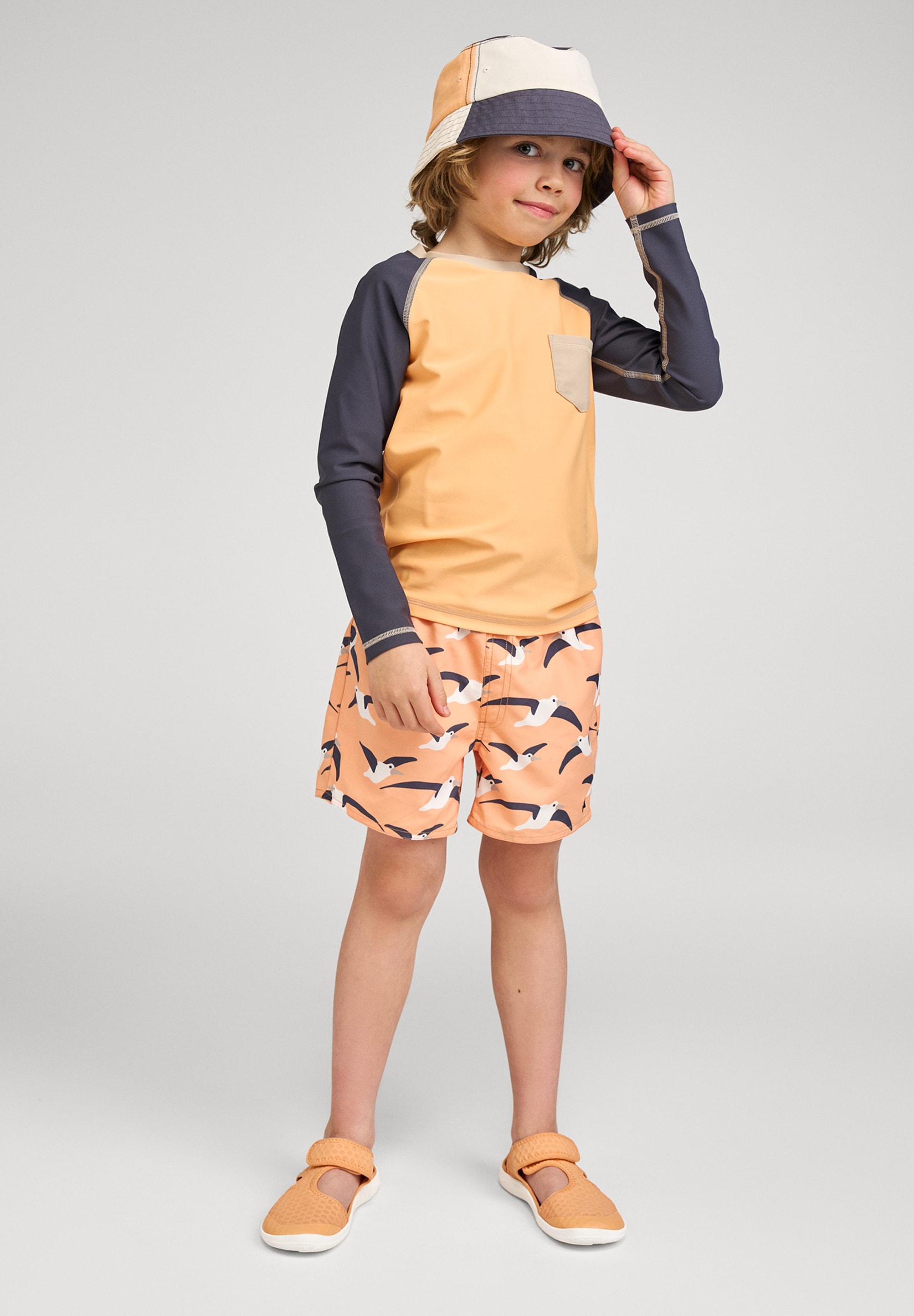 Somero Sunproof Beach Shorts Apricot