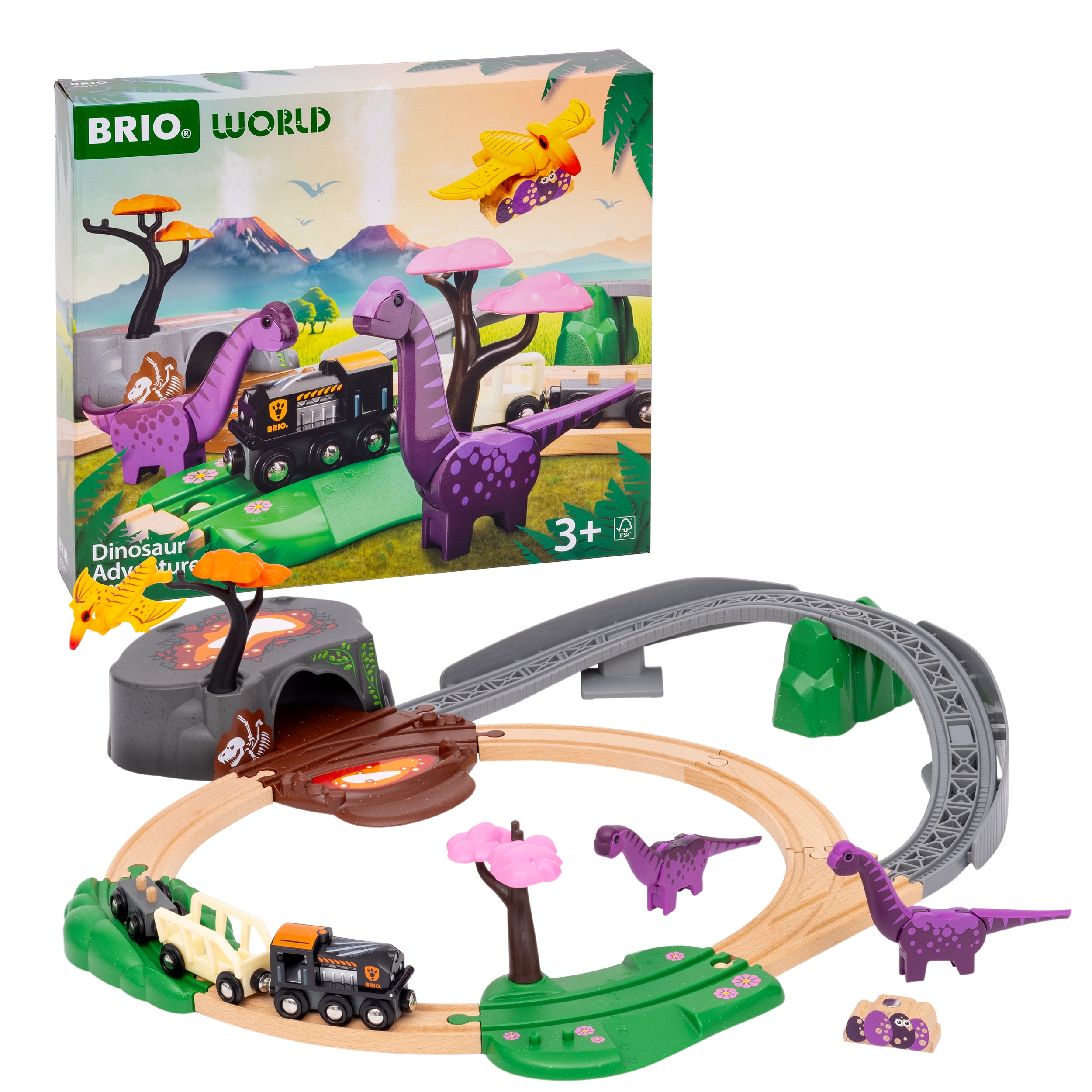 Dinosaur Adventure Set Multicolor 