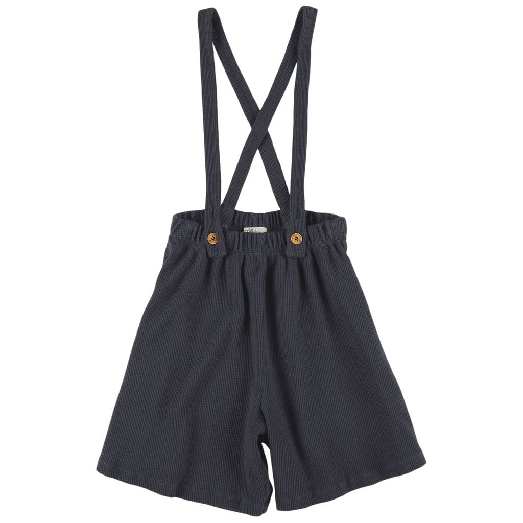 Vivian Shorts With Shoulder Straps Navy