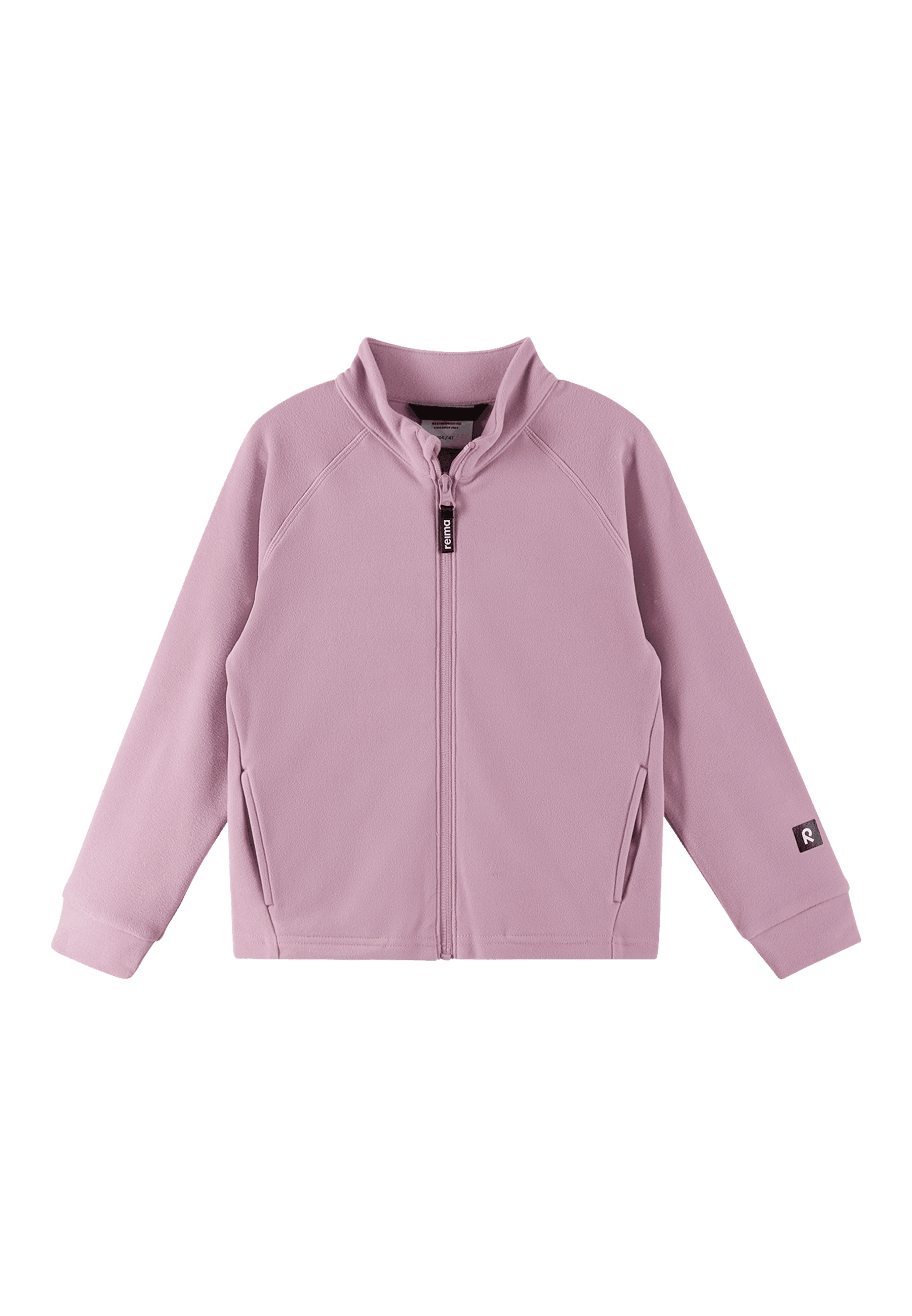 Tarpeen Fleece Sweater Grey Pink