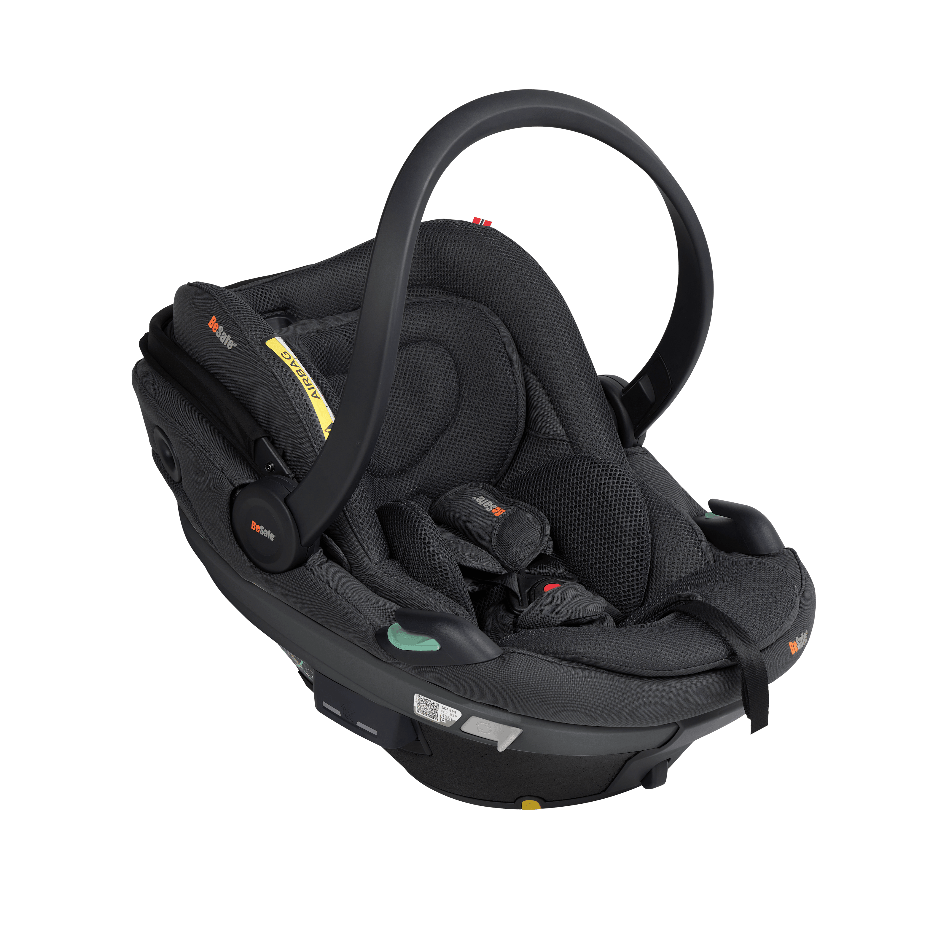 Go Beyond² Bilbarnstol 0-18M / 40-87 Cm Anthracite Mesh