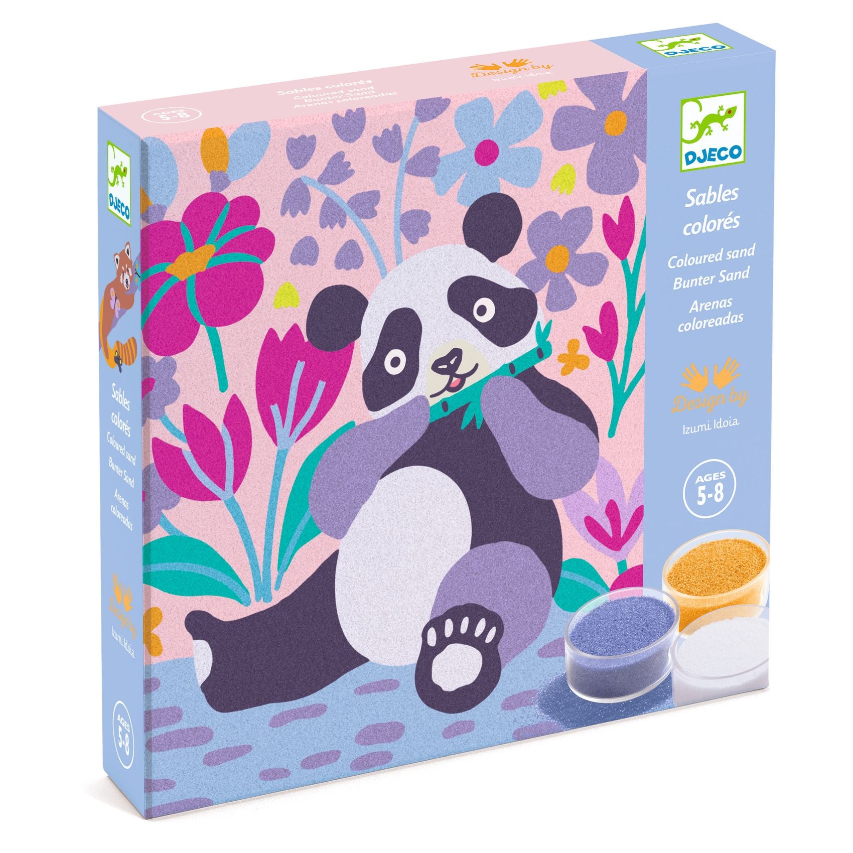 Fargesand-kunstsett Velvety Paws