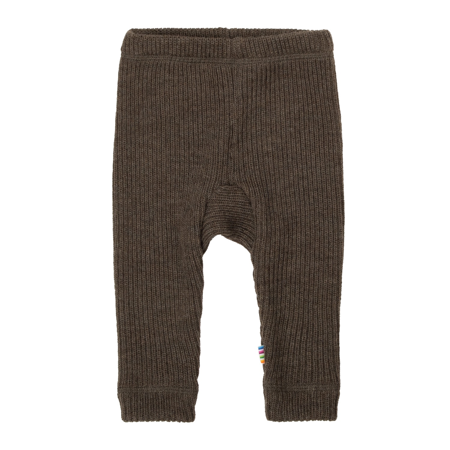 Wool Leggings Brown Melange 