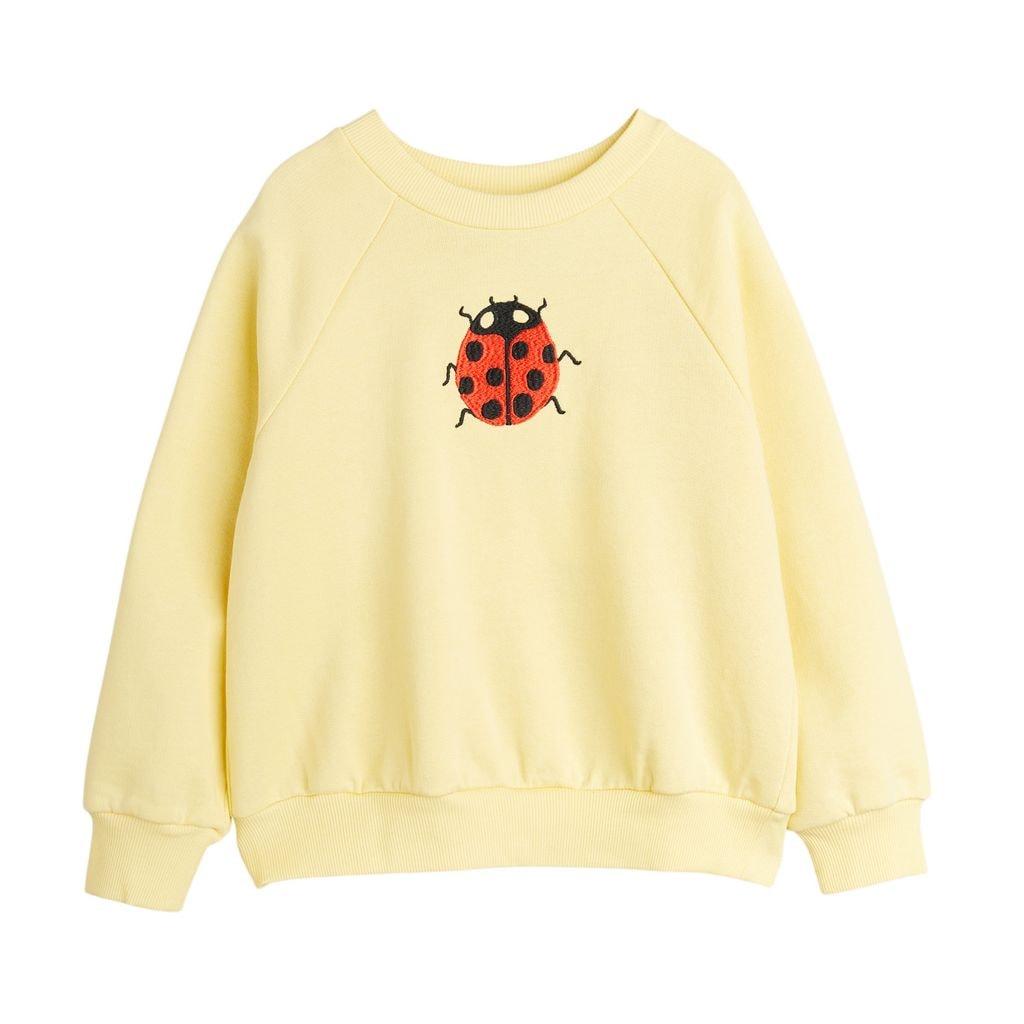 Ladybugs Sweatshirt Yellow